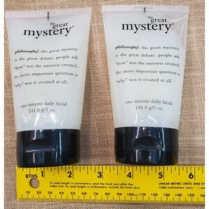 2 Count Retired Philosophy‎ One-Minute Daily Facial 5oz.